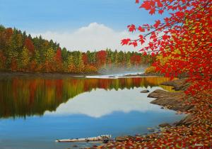 New Painting Autumn Dream By Kenneth Kirsch